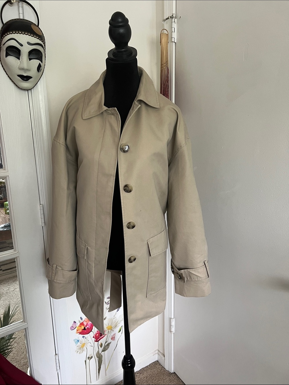 H&M Beige Women’s Trench Coat